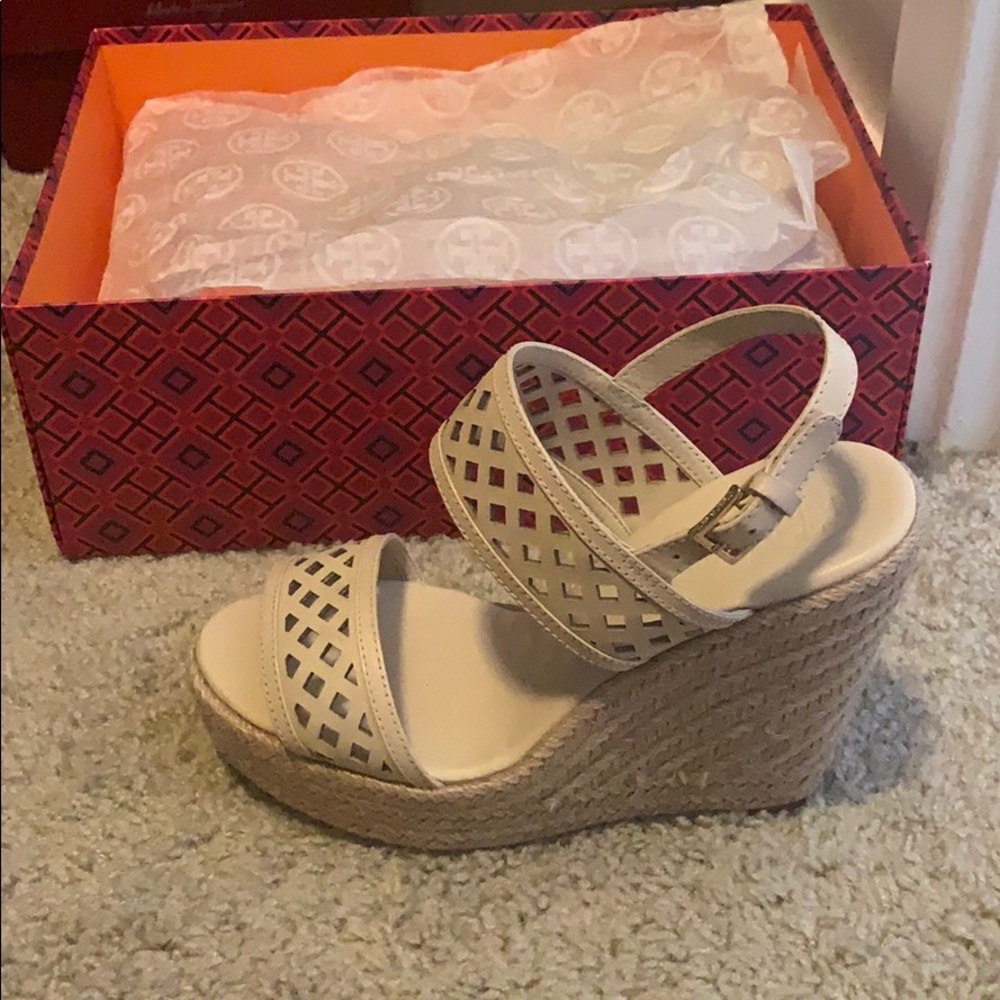 Tory Burch sandy wedge sandals